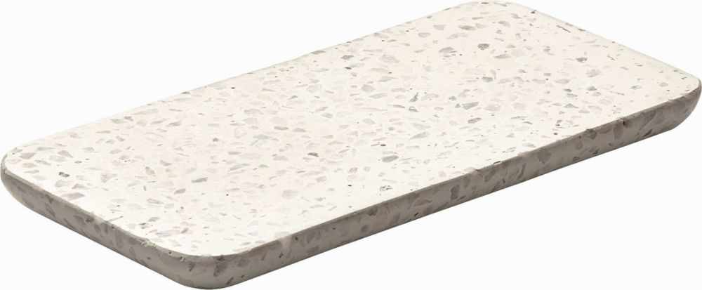 PLAYGROUND Terrazzoplatte eckig 18x9 cm - ANANTI