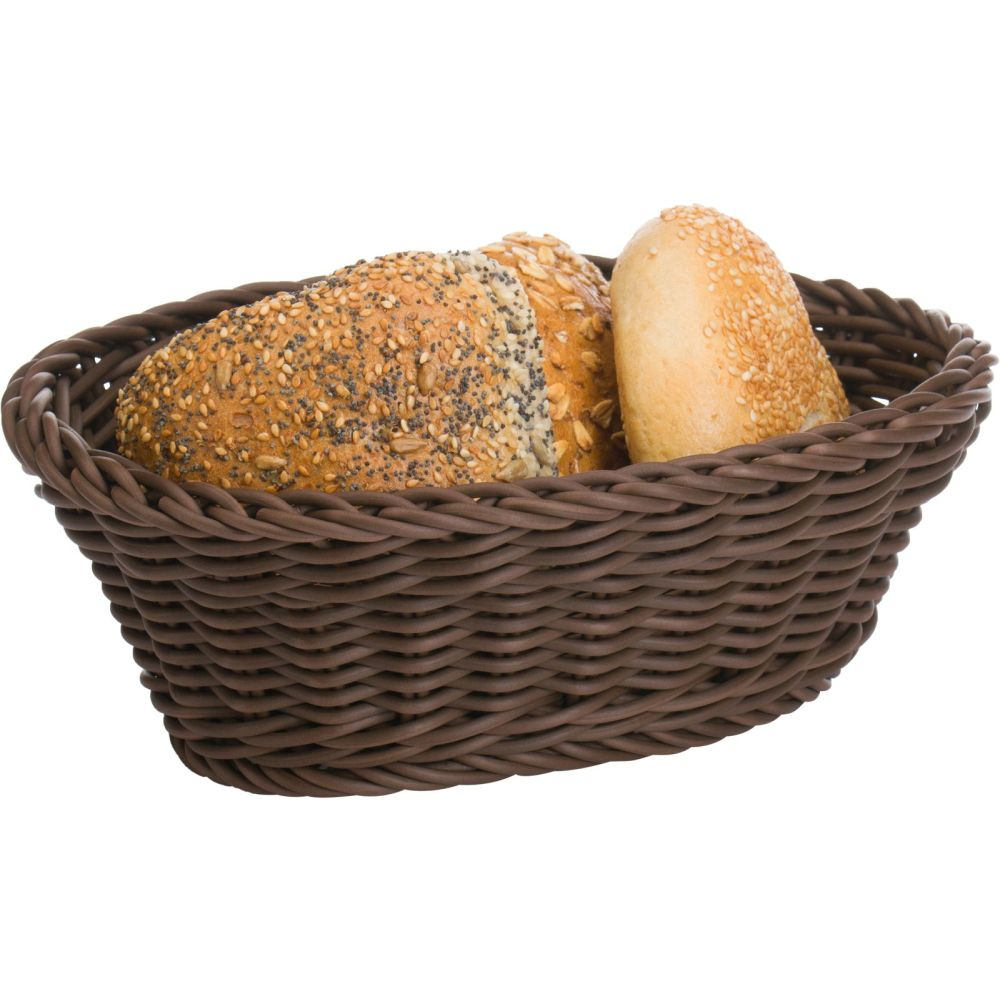 Westmark Korb oval, 25 x 17 x 8,5 cm, braun