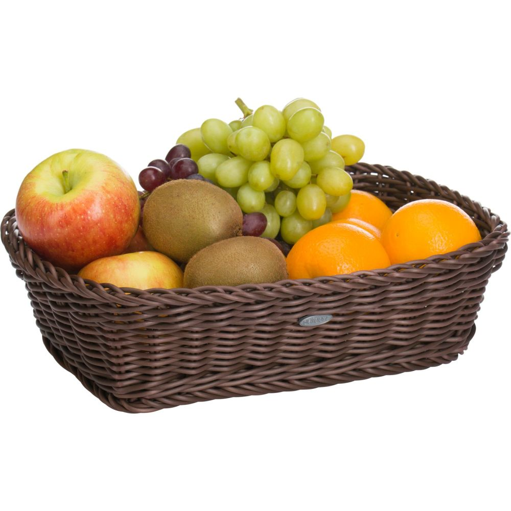 Westmark Korb rechteckig, 31,5 x 22 x 10 cm, braun