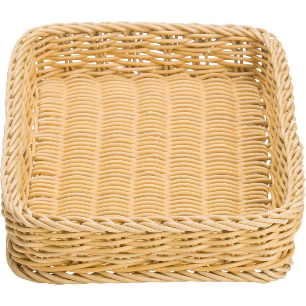 Westmark Tablett eckig, 30 x 20 x 5 cm, hellbeige