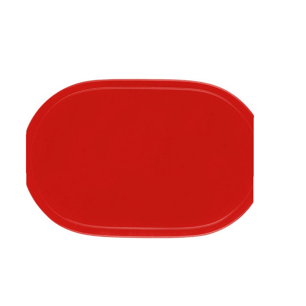 Westmark Tischset »Fun« oval, 45,5 x 29 cm, rot