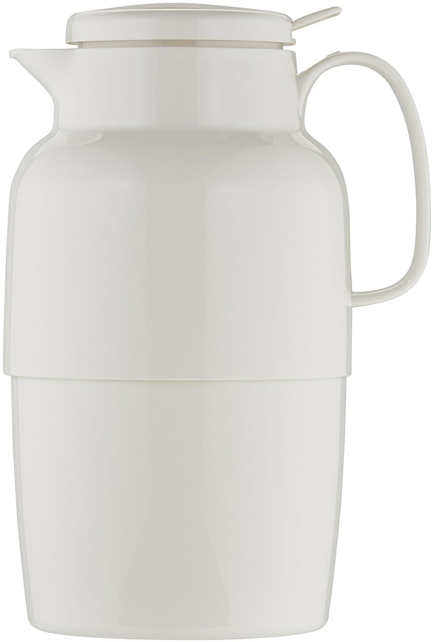 Isolierkanne 2,0 l weiß m.Drucktaste - Helios Mondo Push -