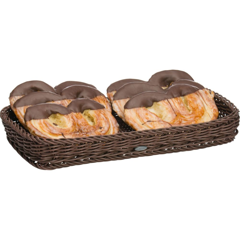 Westmark Tablett eckig, 40 x 20 x 5 cm, braun