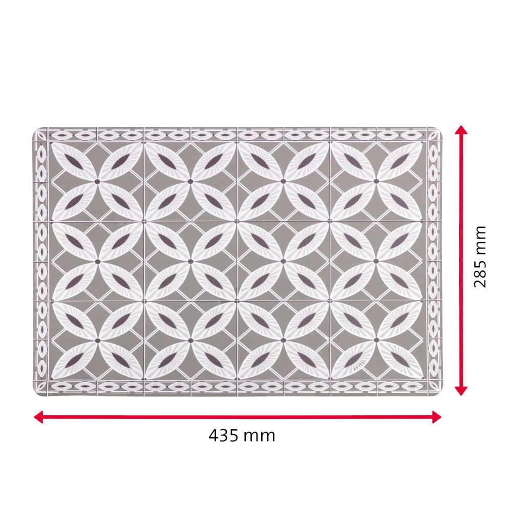 Westmark Tischset »Arabesque«, 43,5 x 28,5 cm, taupe