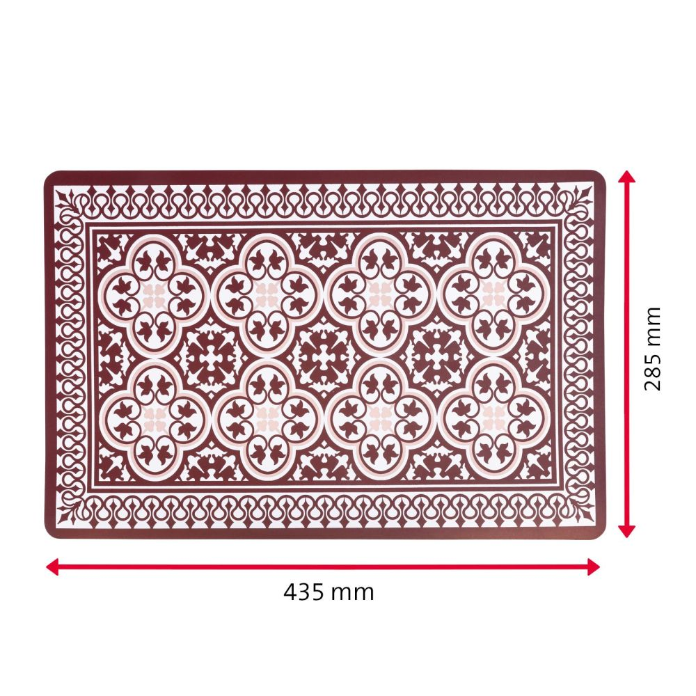 Westmark Tischset »Andalucia«, 43,5 x 28,5 cm, aubergine