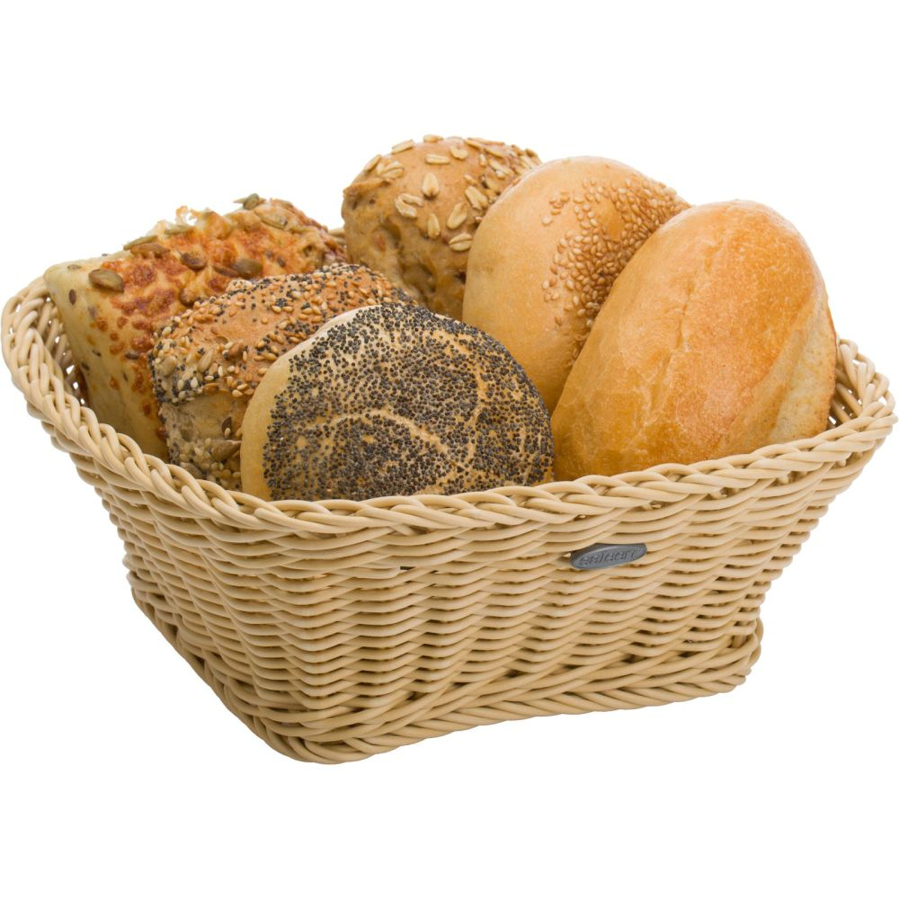 Westmark Korb »Coolorista« quadratisch, 23 x 23 x 9 cm, hellbeige