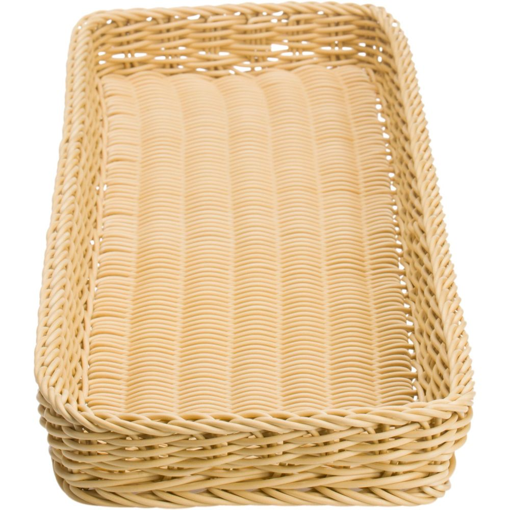 Westmark Tablett eckig, 60 x 20 x 5 cm, hellbeige