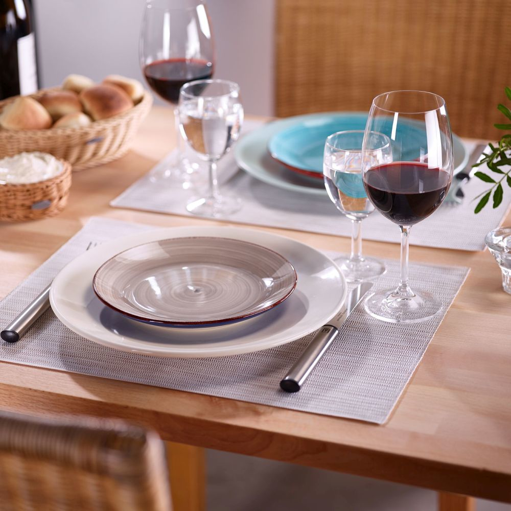 Westmark Tischset »Uni«, 42 x 32 cm,  beige/weiss meliert