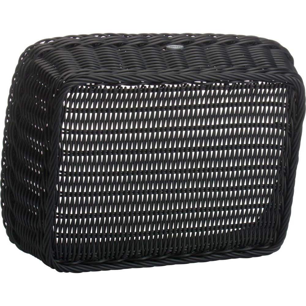 Westmark Korb rechteckig, 37 x 30 x 9 cm, schwarz