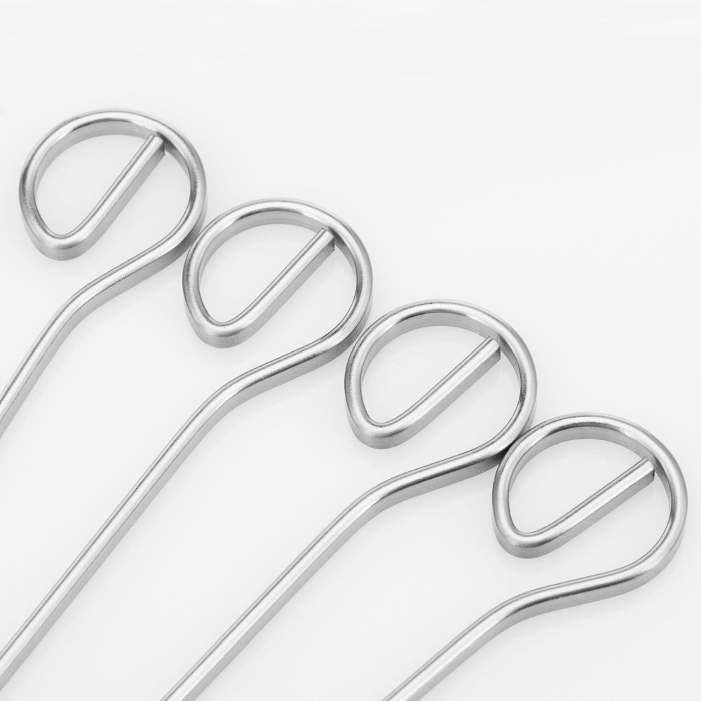 Westmark 4 Schaschlikspieße, 21 cm