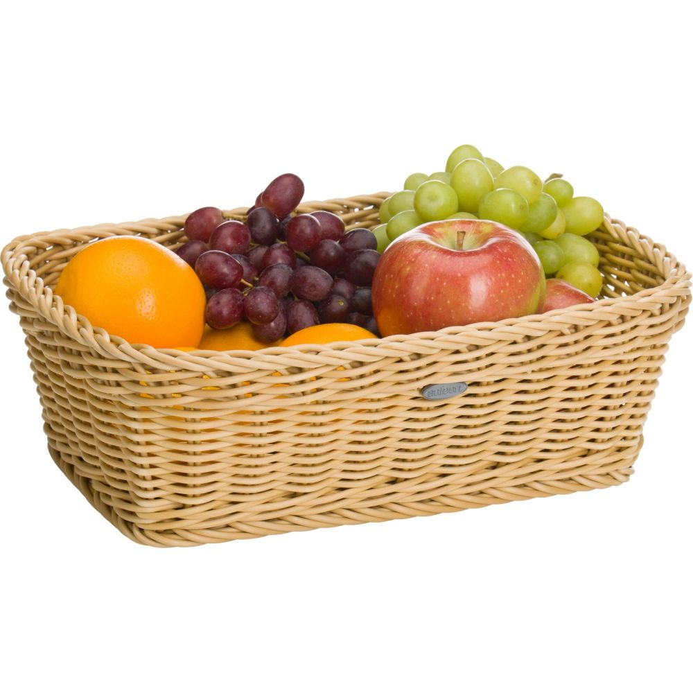 Westmark Korb rechteckig, 31,5 x 22 x 10 cm, hellbeige