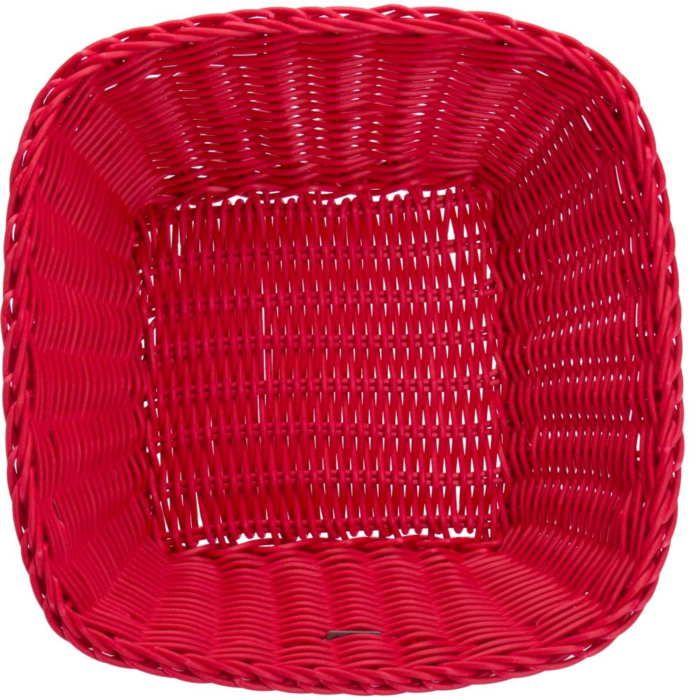 Westmark Korb »Coolorista« quadratisch, 23 x 23 x 9 cm, rubinrot