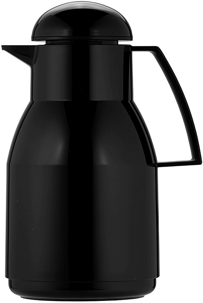 Isolierkanne 1,0 l schwarz - Helios Top -