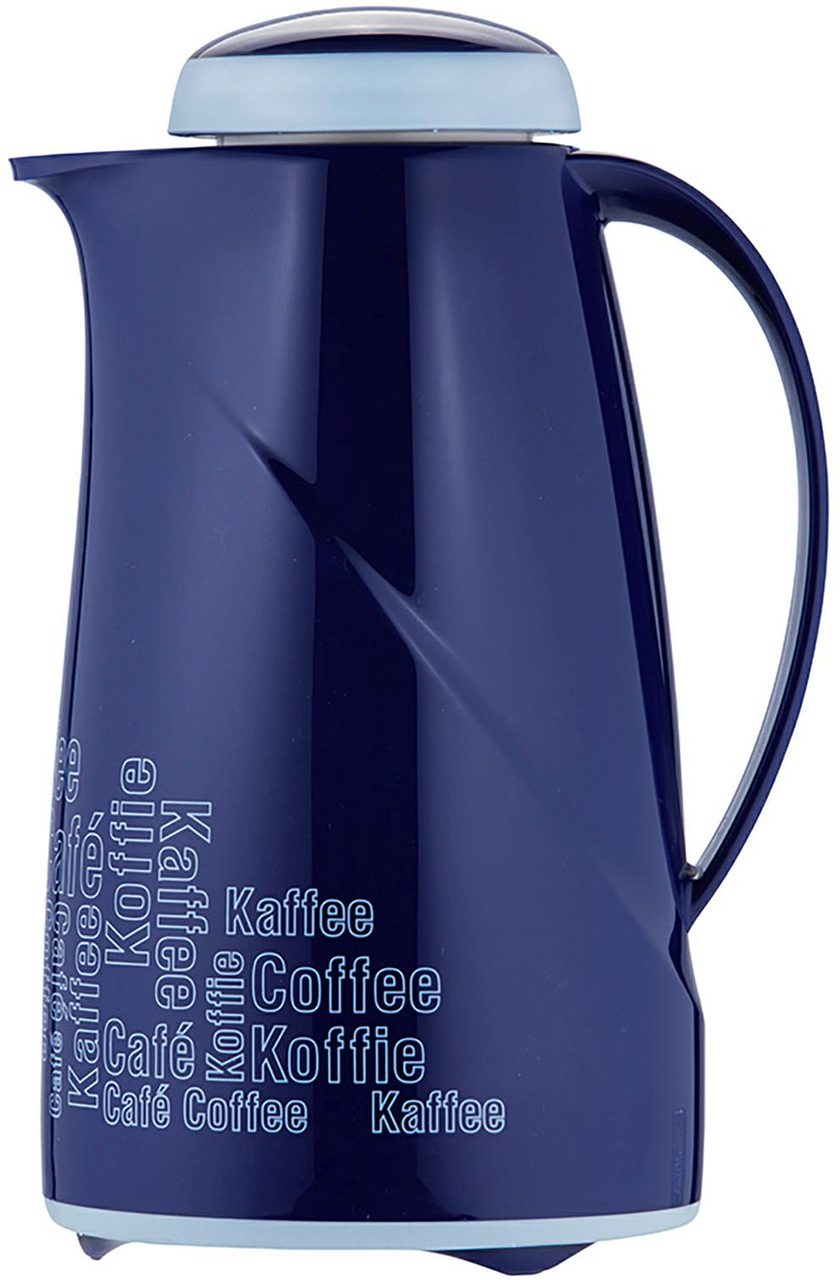Isolierkanne 1,0 l Coffee Break blau - Helios Wave -