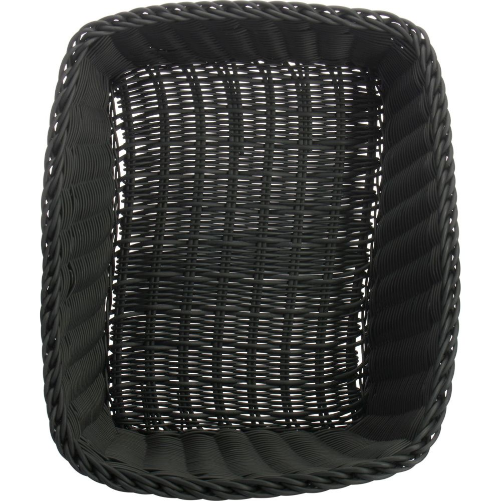 Westmark Präsentationskorb eckig, 42 x 50 x 14/24 cm, schwarz