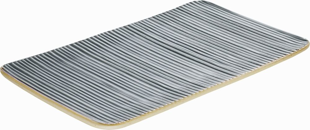 PLAYGROUND Platte flach rechteckig Relief 30x18 cm