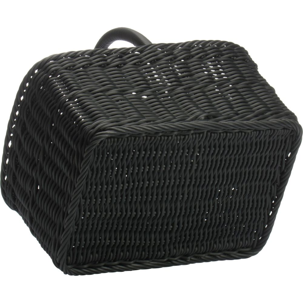 Westmark Flaschenkorb rechteckig, 38 x 29 x 20 cm, schwarz