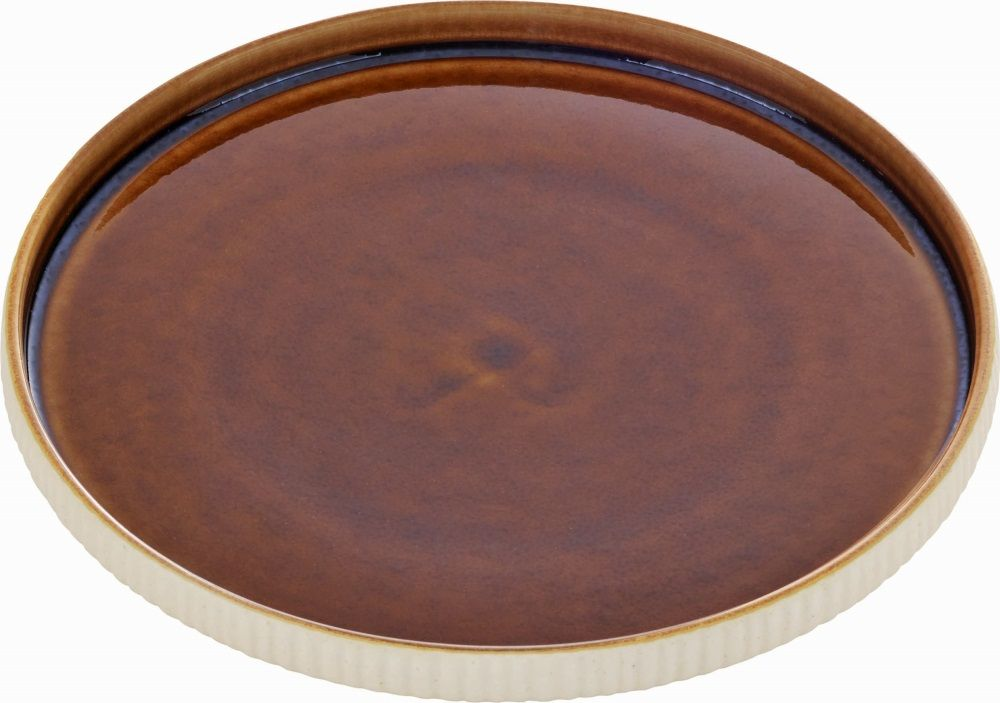 PLAYGROUND Teller flach mit Relief 21 cm 