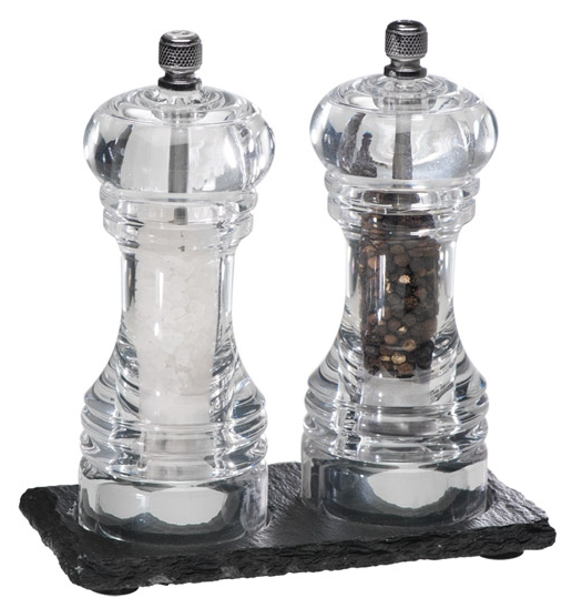 Naturschieferplatte 15 x 8 cm , Schwarz