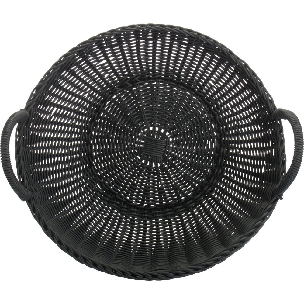 Westmark Korbschütte rund, Ø 42 x 18,5 cm, schwarz