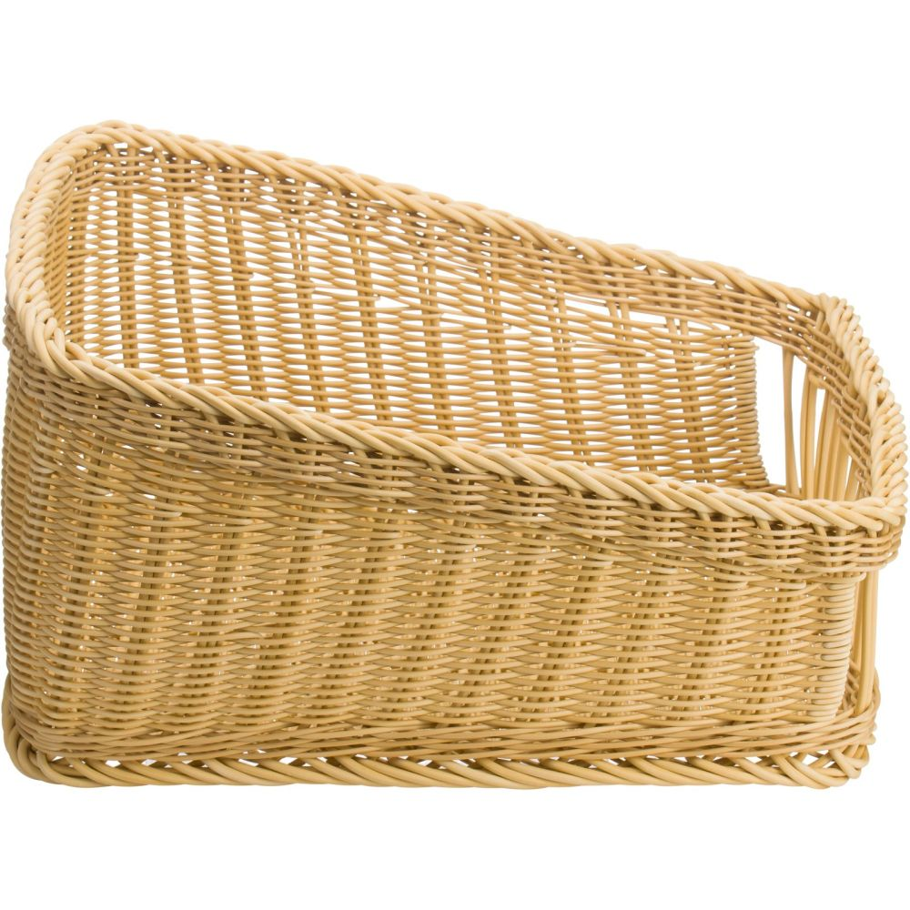 Westmark Präsentationskorb, 40 x 50 x 16/27 cm, hellbeige