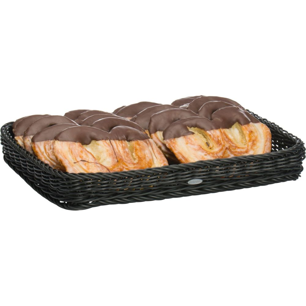 Westmark Tablett eckig, 40 x 30 x 5 cm, schwarz