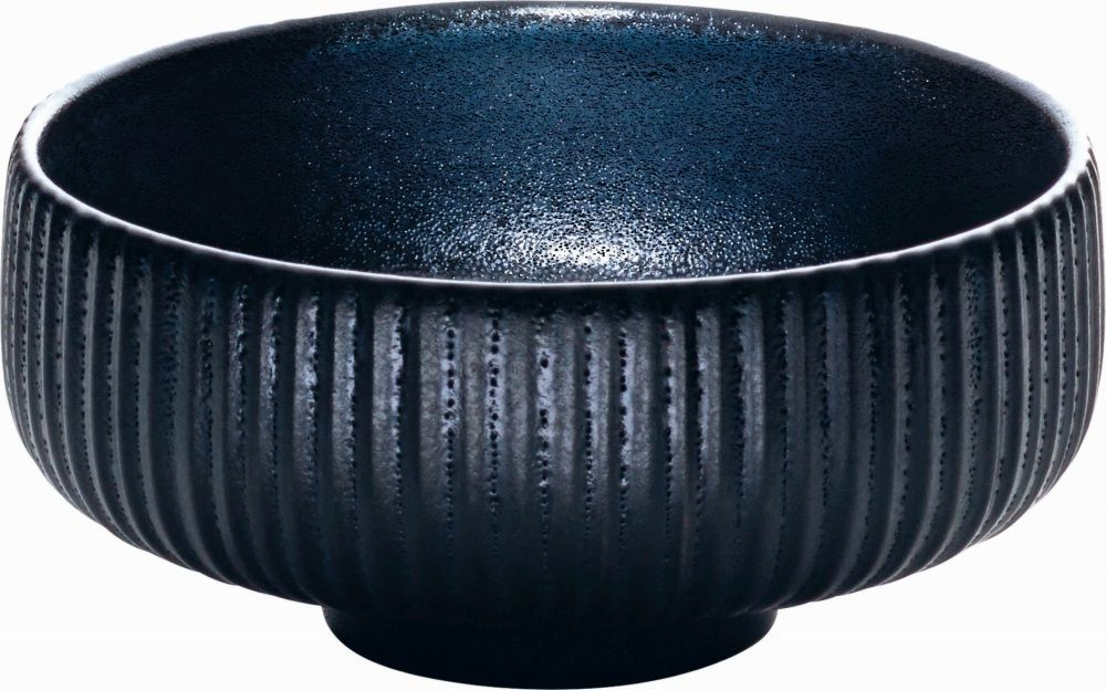 PLAYGROUND Bowl mit Relief 16 cm - NARA  schwarz/black