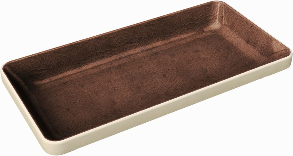 PLAYGROUND Schale flach rechteckig 18x9 cm 