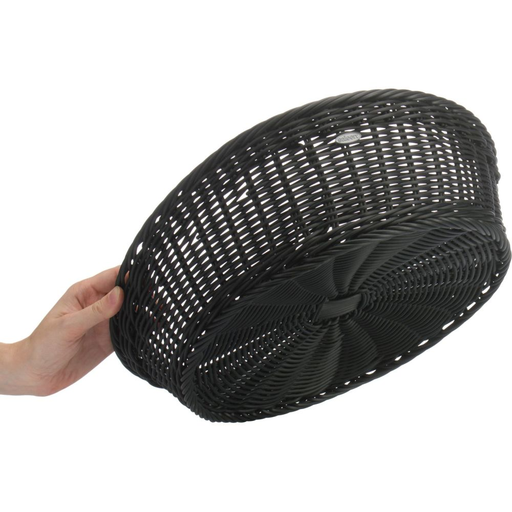 Westmark Schale rund,  Ø 37/31 x 12/6 cm, schwarz