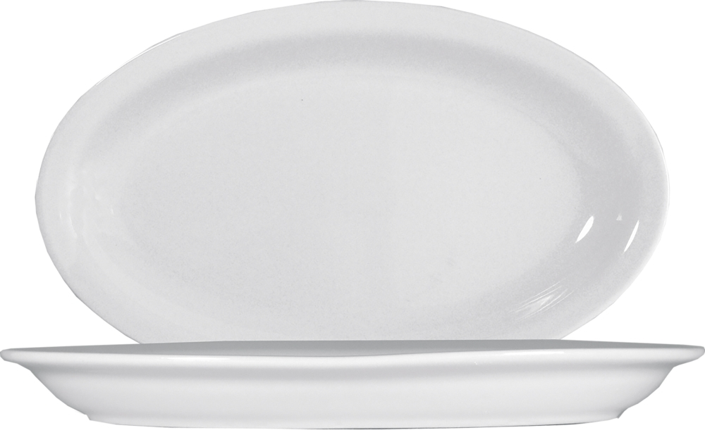 Roma White Platte oval 32cm *