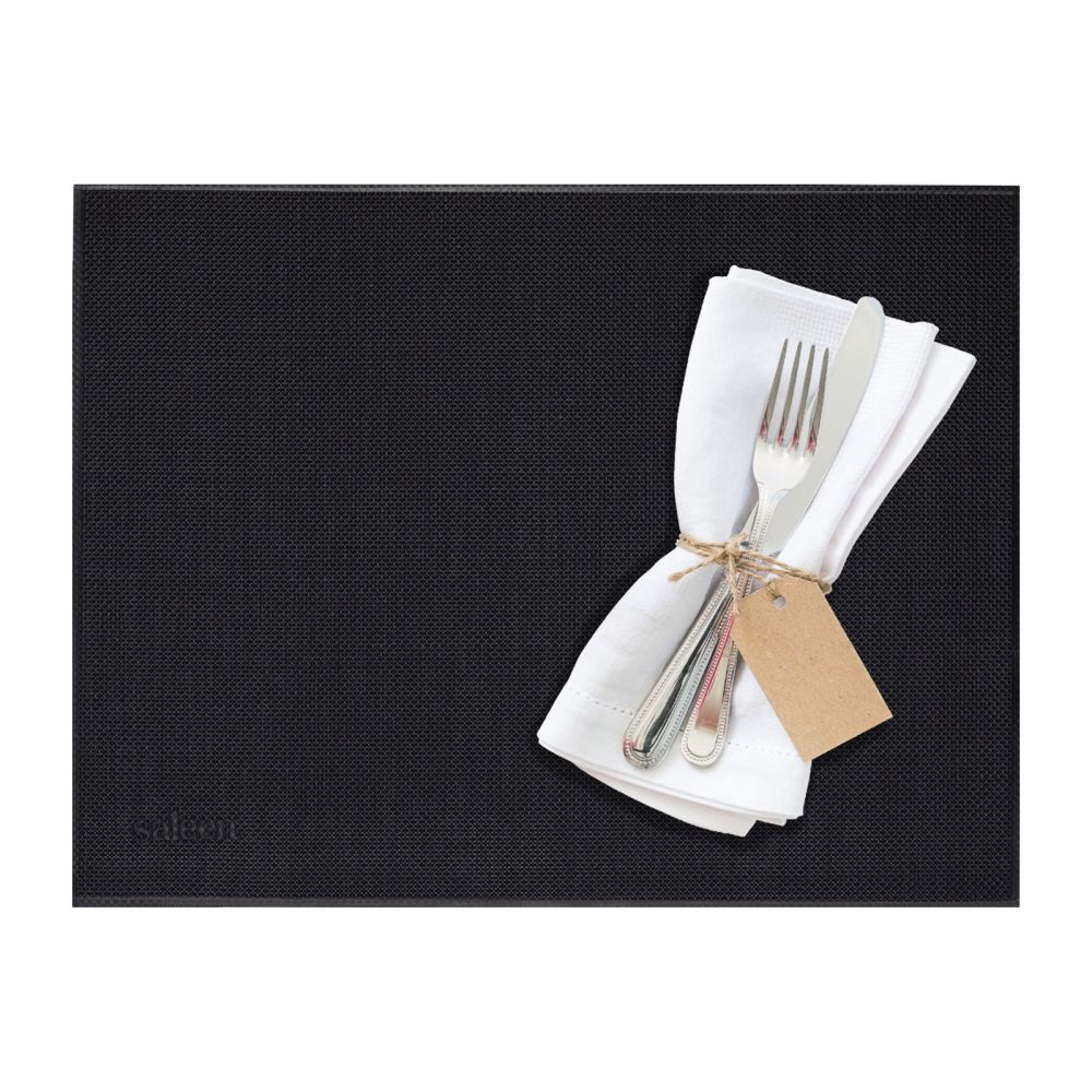 Westmark Tischset »Uni«,  42 x 32 cm, schwarz