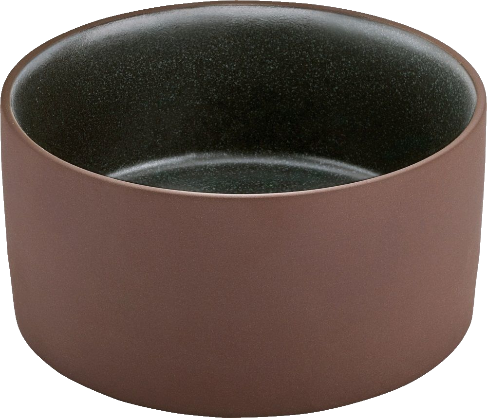 PLAYGROUND Bowl/Plateau 16cm - 2in1 braun/schwarz  brown/black