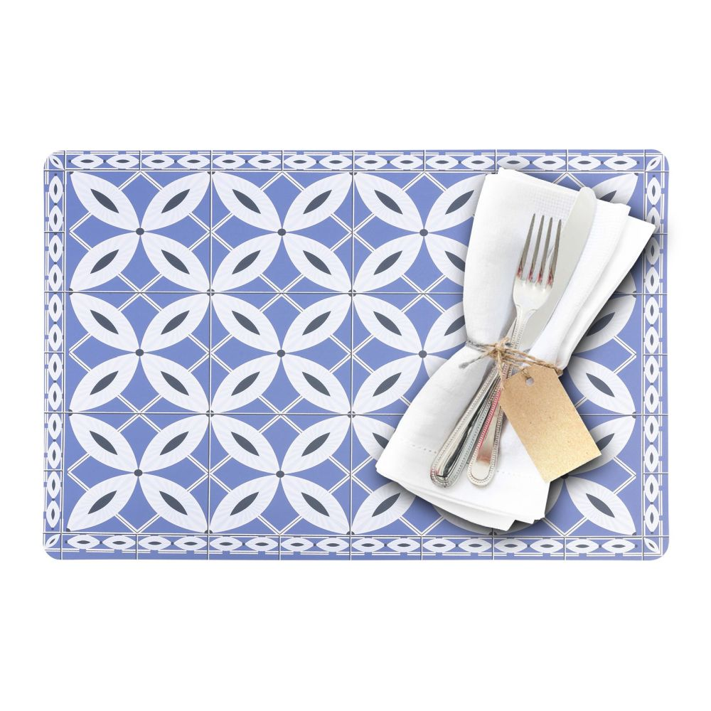 Westmark Tischset »Arabesque«, 43,5 x 28,5 cm, blau