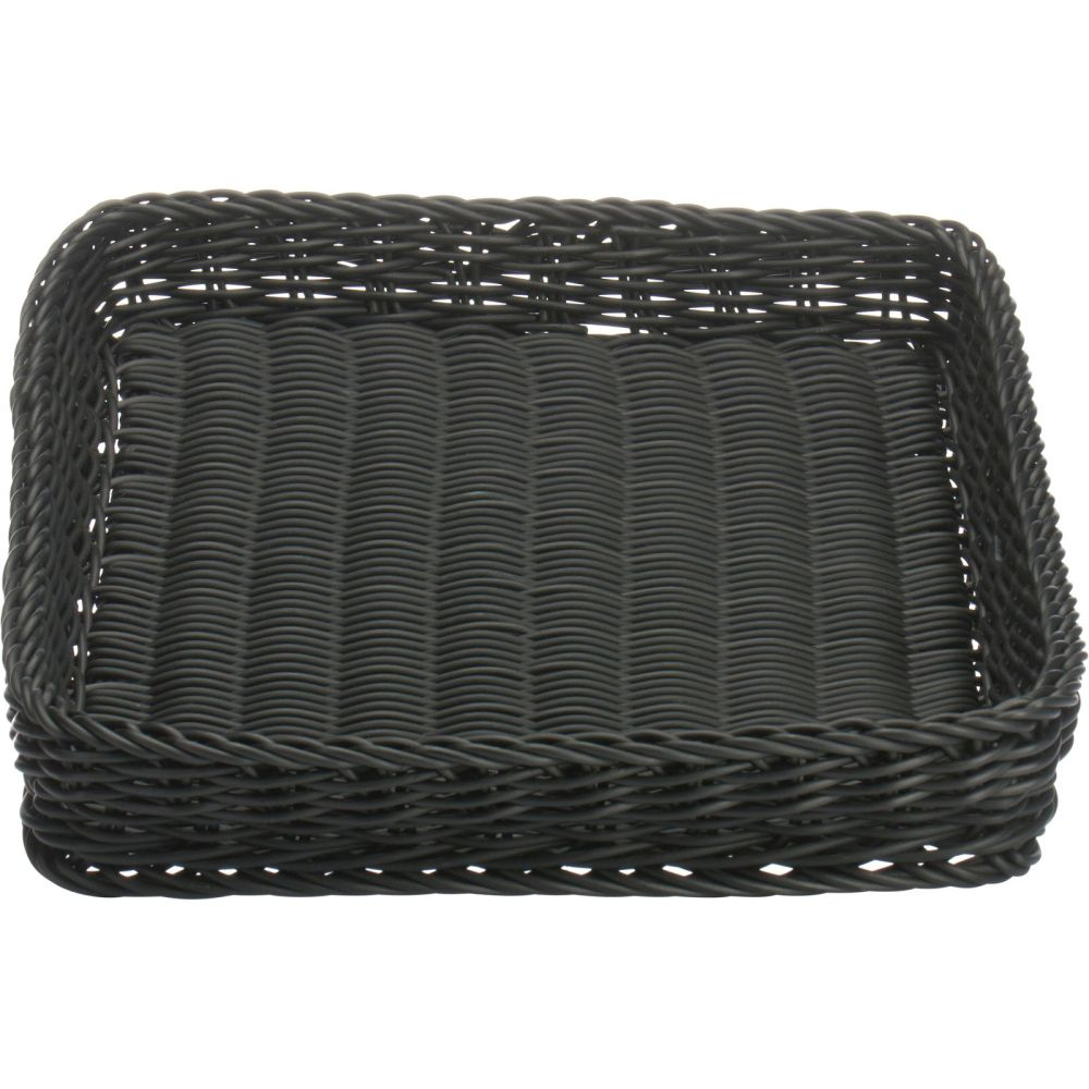 Westmark Tablett eckig, 40 x 30 x 5 cm, schwarz