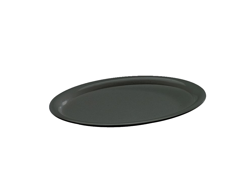 WACA Kaffeehaustablett oval schwarz