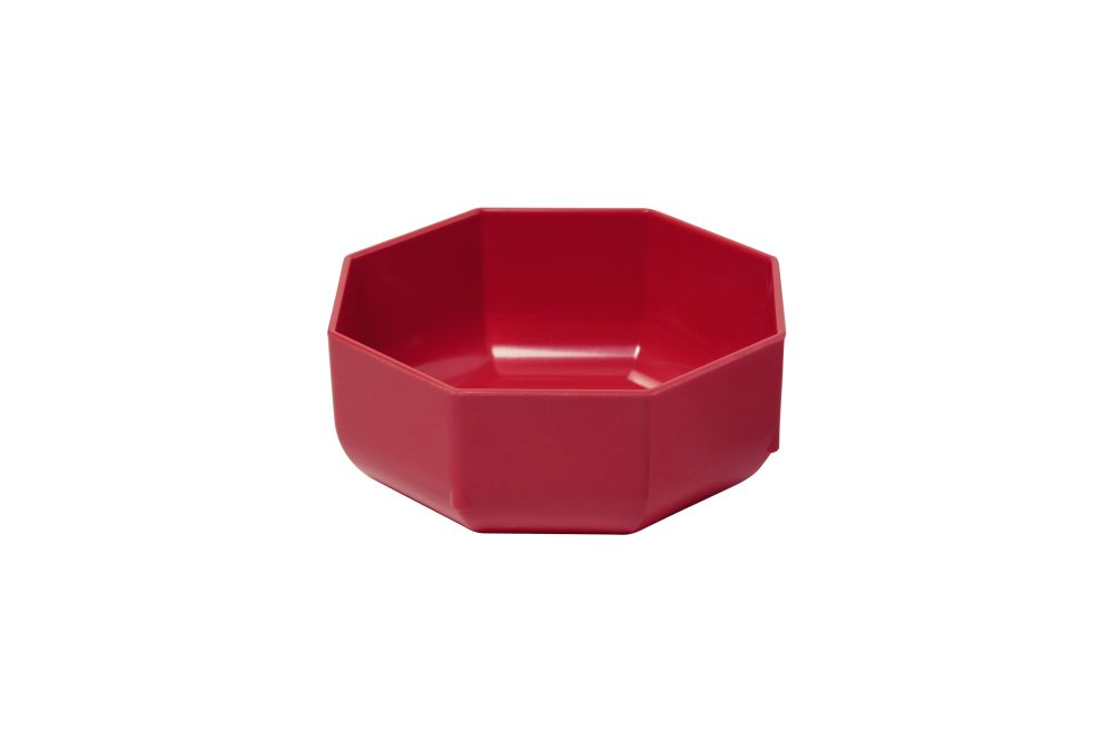 WACA Schüssel achteckig 1550 ml rot