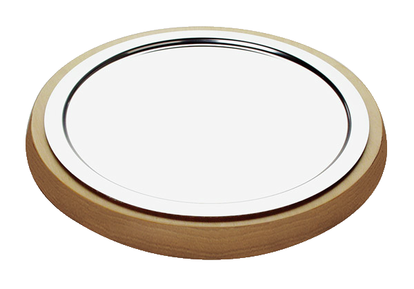 Kühltablett -TOP FRESH RUND- Ø 48 cm, H: 6 cm , Edelstahl