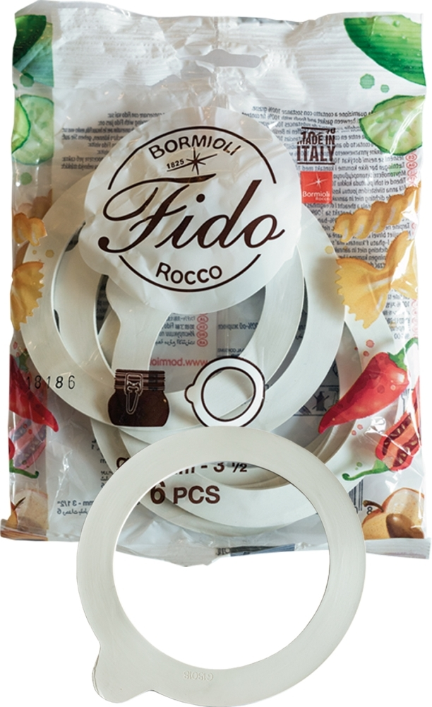 Fido Ersatzgummiringe Weiß 80mm (P6) *