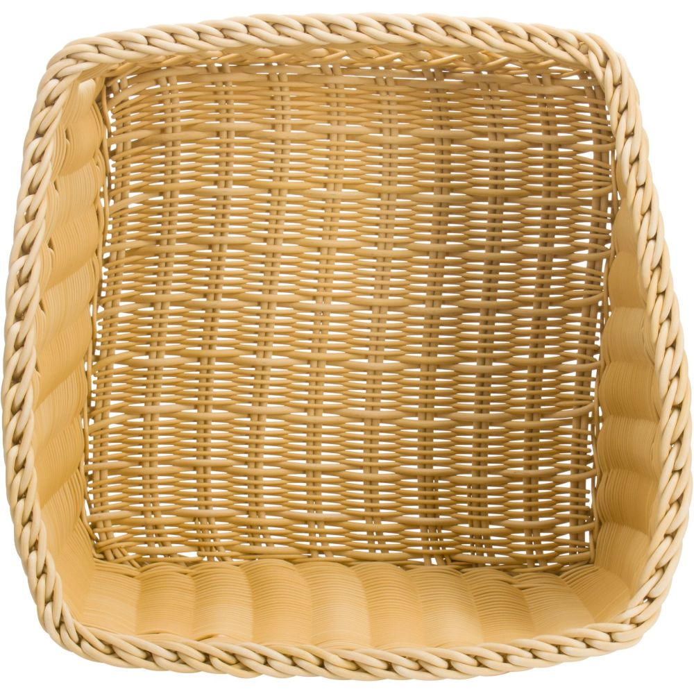 Westmark Präsentationskorb, 40 x 40 x 16/27 cm, hellbeige