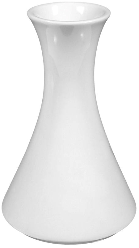 Seltmann Vase 9 cm -Compact- rund zeitlos - Dekor: 7 - weiss