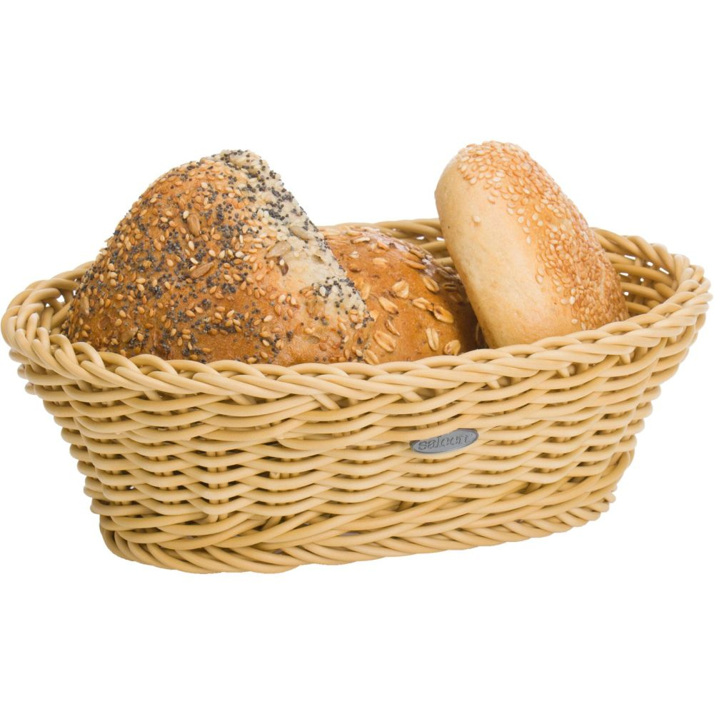 Westmark Korb oval, 25 x 17 x 8,5 cm, hellbeige