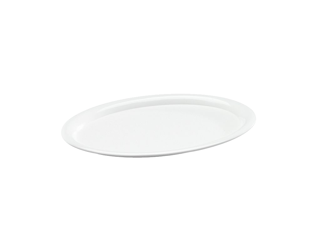 WACA Kaffeehaustablett oval weiss
