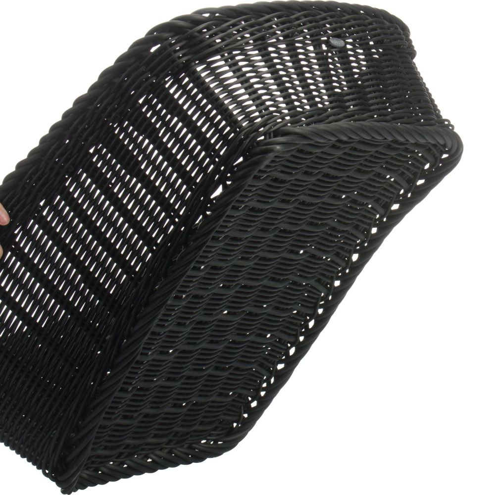 Westmark Präsentationskorb eckig, 42 x 50 x 14/24 cm, schwarz