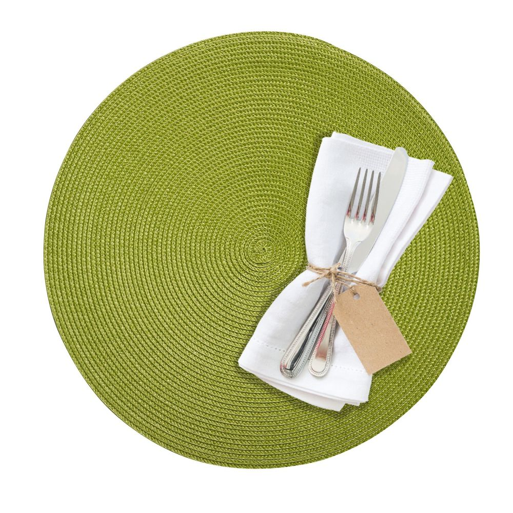 Westmark Tischset »Circle«, rund Ø 38 cm, grün