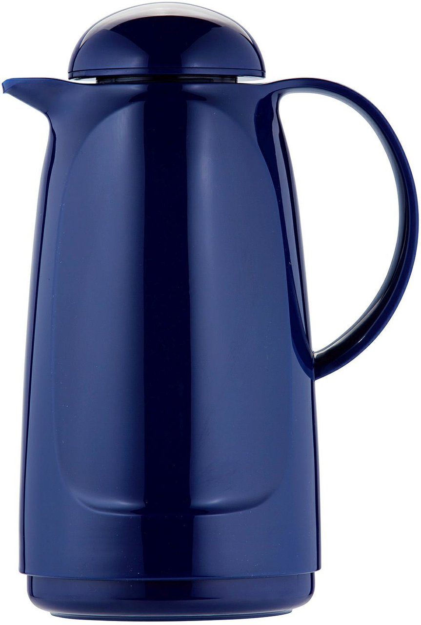 Isolierkanne 1,0 l dunkelblau - Helios Relax -