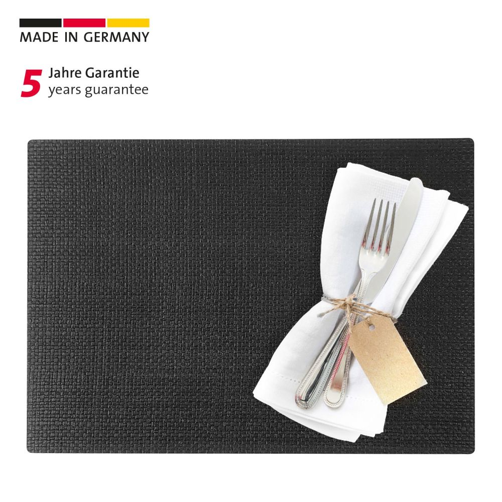 Westmark Tischset »Coolorista«, 45 x 32,5 cm, schwarz