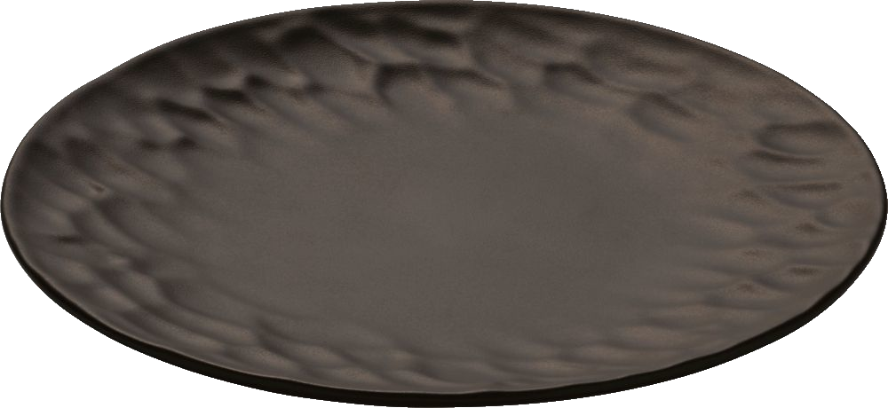 PLAYGROUND Teller flach coup rund 23cm - CARVED