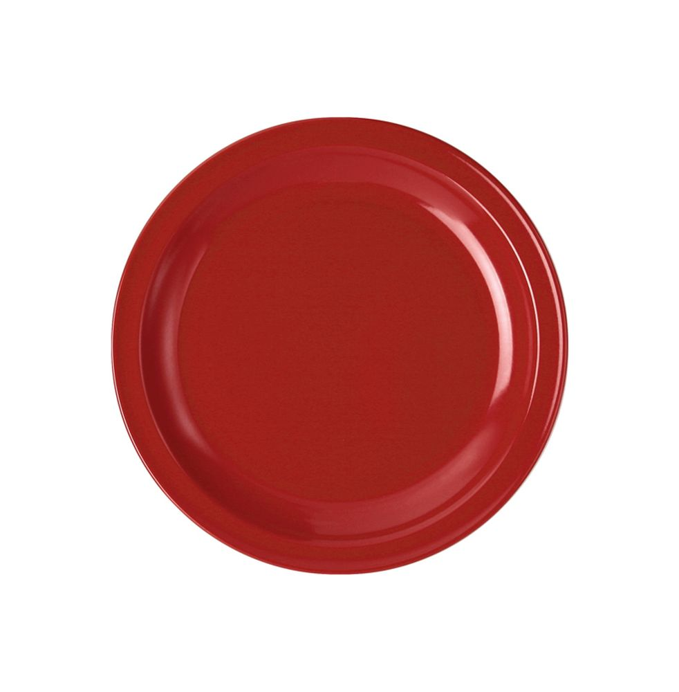 WACA Teller, flach rot 23,5cm