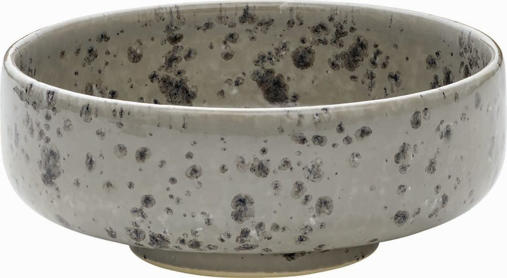 PLAYGROUND Bowl rund 12 cm - NARA SPOTTED  hell/light