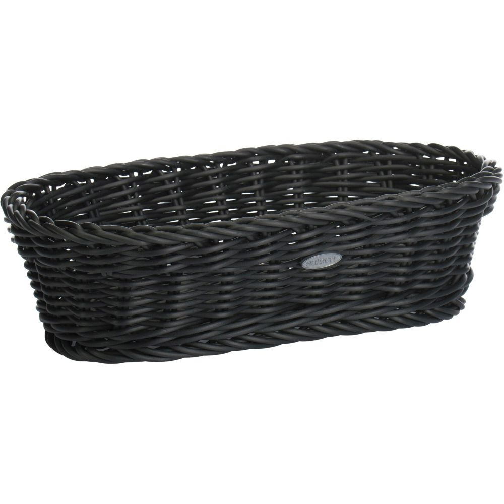 Westmark Schale oval, 28 x 16 x 8 cm, schwarz